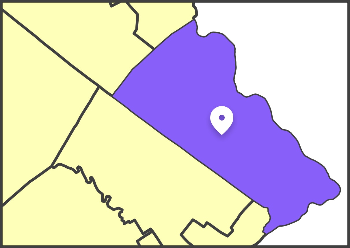 Bucks County Map