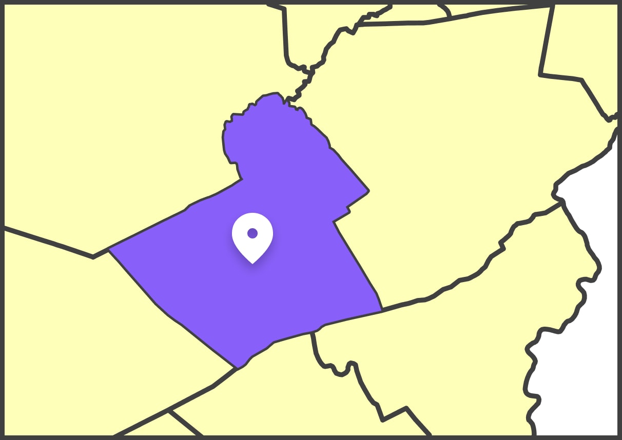 Carbon County Map