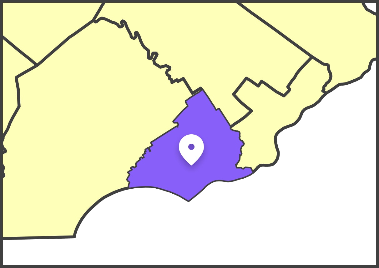 Delaware County Map