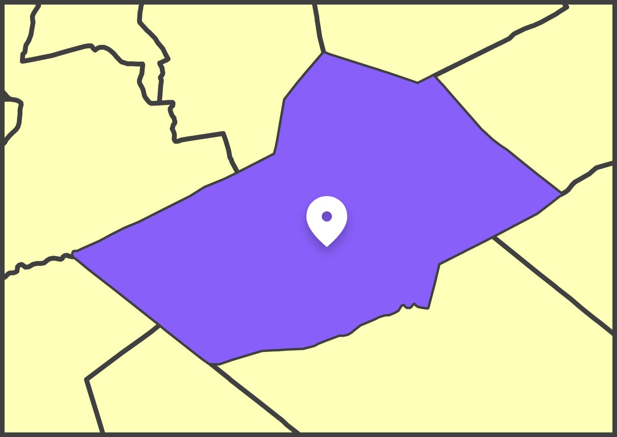 Schuylkill County Map